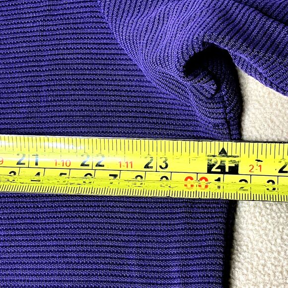 Concepts by Claiborne Vtg T-Shirt Ribbed Purple XL Men Soft - Picture 7 of 10